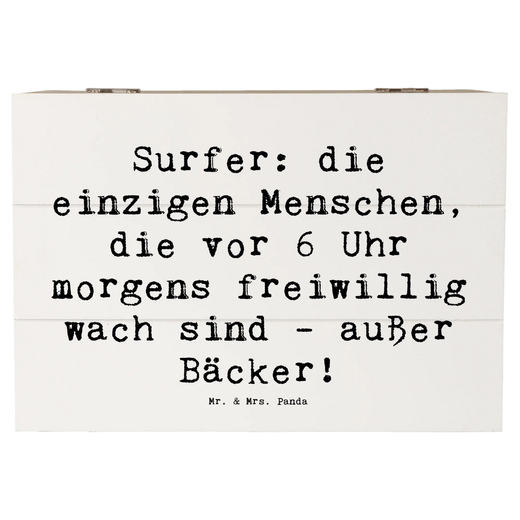 Holzkiste Spruch Surfen Frühaufsteher Kiste, Erinnerungsbox, Dekokiste, Truhe, Geschenkbox, Aufbewahrungsbox, Geschenkdose, Erinnerungskiste, Schatzkiste, Schatulle, XXL, Holzkiste, Geschenk, Sport, Sportart, Hobby, Schenken, Danke, Dankeschön, Auszeichnung, Gewinn, Sportler