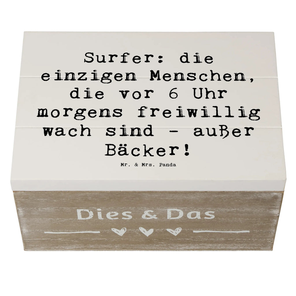 Holzkiste Spruch Surfen Frühaufsteher Kiste, Erinnerungsbox, Dekokiste, Truhe, Geschenkbox, Aufbewahrungsbox, Geschenkdose, Erinnerungskiste, Schatzkiste, Schatulle, XXL, Holzkiste, Geschenk, Sport, Sportart, Hobby, Schenken, Danke, Dankeschön, Auszeichnung, Gewinn, Sportler