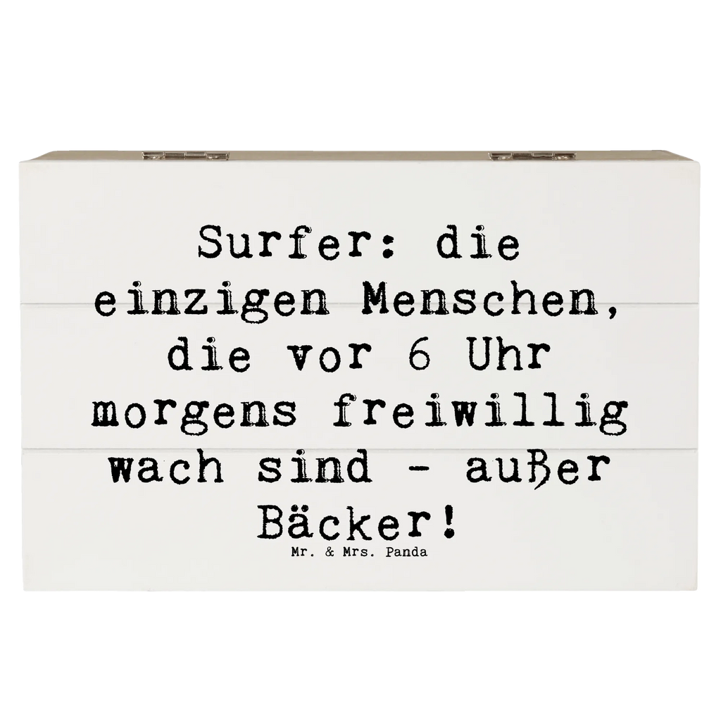 Holzkiste Spruch Surfen Frühaufsteher Kiste, Erinnerungsbox, Dekokiste, Truhe, Geschenkbox, Aufbewahrungsbox, Geschenkdose, Erinnerungskiste, Schatzkiste, Schatulle, XXL, Holzkiste, Geschenk, Sport, Sportart, Hobby, Schenken, Danke, Dankeschön, Auszeichnung, Gewinn, Sportler
