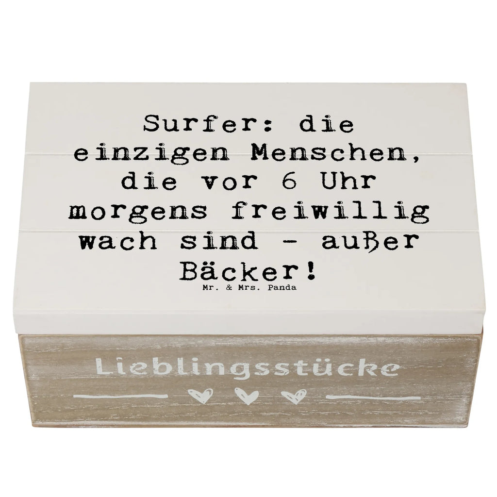 Holzkiste Spruch Surfen Frühaufsteher Kiste, Erinnerungsbox, Dekokiste, Truhe, Geschenkbox, Aufbewahrungsbox, Geschenkdose, Erinnerungskiste, Schatzkiste, Schatulle, XXL, Holzkiste, Geschenk, Sport, Sportart, Hobby, Schenken, Danke, Dankeschön, Auszeichnung, Gewinn, Sportler