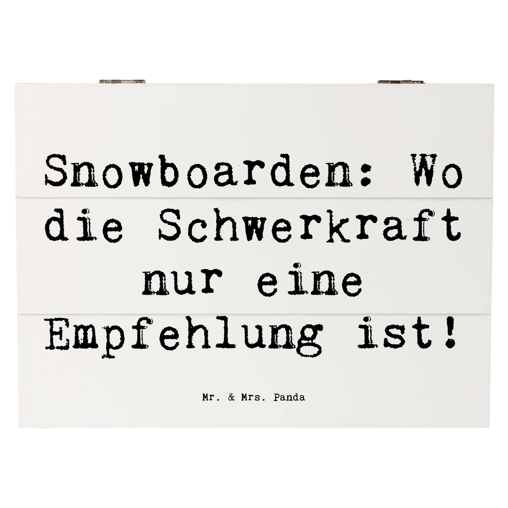 Holzkiste Spruch Snowboarden: Wo die Schwerkraft nur eine Empfehlung ist! XXL, Erinnerungsbox, Schatzkiste, Erinnerungskiste, Kiste, Geschenkdose, Holzkiste, Schatulle, Dekokiste, Aufbewahrungsbox, Truhe, Geschenkbox, Geschenk, Sport, Sportart, Hobby, Schenken, Danke, Dankeschön, Auszeichnung, Gewinn, Sportler