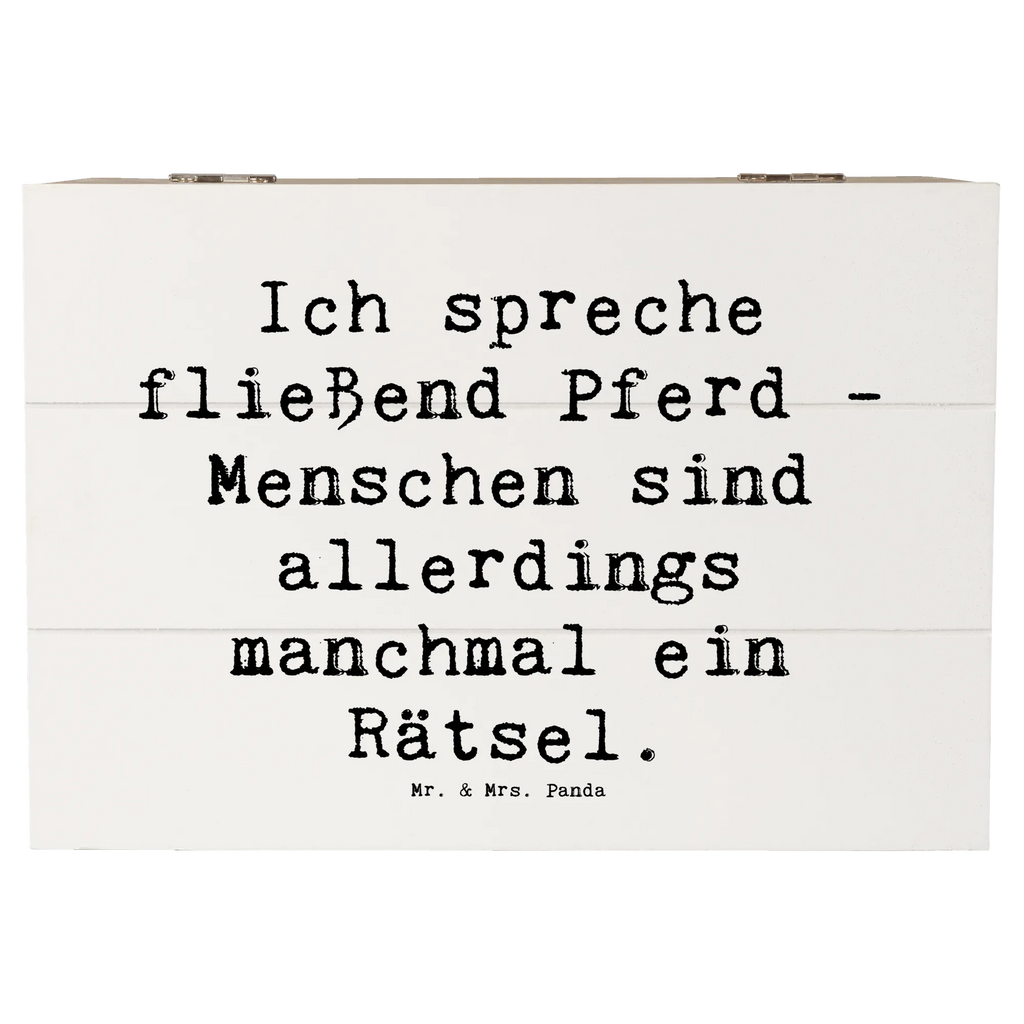 Holzkiste Spruch Reiten und Rätsel Schatulle, Holzkiste, Geschenkbox, Schatzkiste, Erinnerungskiste, Truhe, Kiste, Geschenkdose, Erinnerungsbox, XXL, Aufbewahrungsbox, Dekokiste, Geschenk, Sport, Sportart, Hobby, Schenken, Danke, Dankeschön, Auszeichnung, Gewinn, Sportler