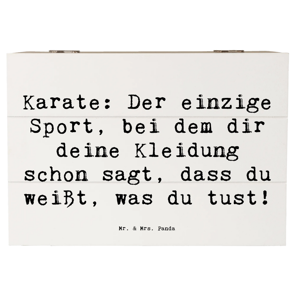 Holzkiste Spruch Karate Kleidung Kiste, Truhe, Holzkiste, Dekokiste, Erinnerungsbox, Erinnerungskiste, Geschenkbox, Aufbewahrungsbox, Schatulle, Geschenkdose, Schatzkiste, XXL, Geschenk, Sport, Sportart, Hobby, Schenken, Danke, Dankeschön, Auszeichnung, Gewinn, Sportler