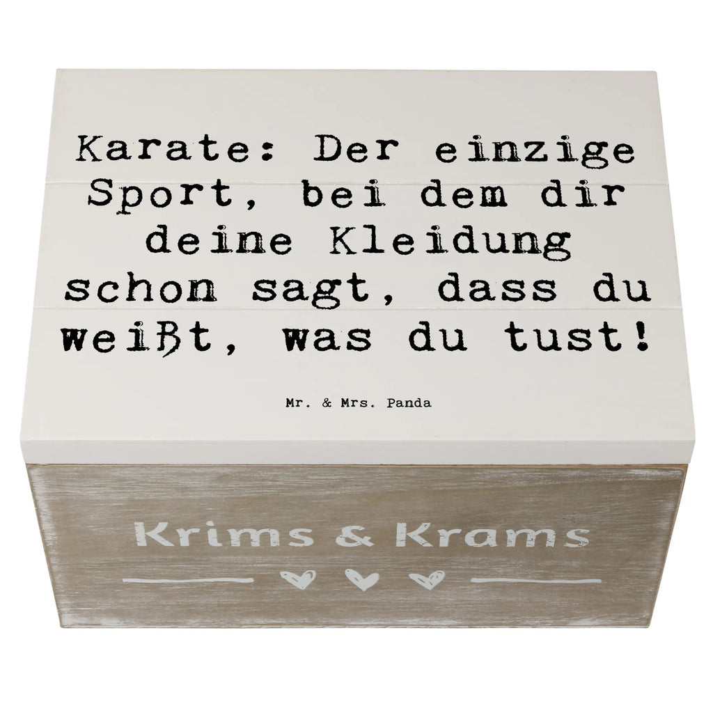 Holzkiste Spruch Karate Kleidung Kiste, Truhe, Holzkiste, Dekokiste, Erinnerungsbox, Erinnerungskiste, Geschenkbox, Aufbewahrungsbox, Schatulle, Geschenkdose, Schatzkiste, XXL, Geschenk, Sport, Sportart, Hobby, Schenken, Danke, Dankeschön, Auszeichnung, Gewinn, Sportler