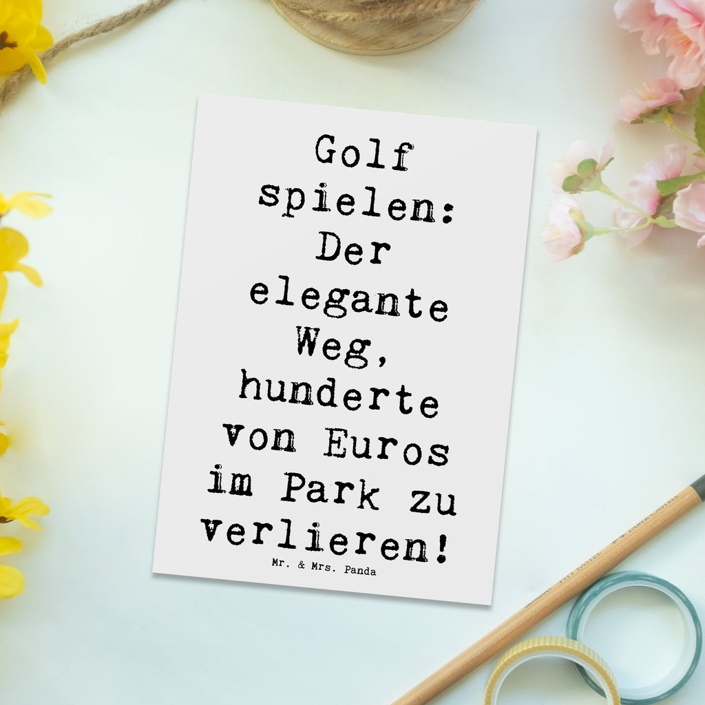 Postkarte Spruch Golf Eleganz Karte, Ansichtskarte, Einladungskarten Geburtstag, Einladung Geburtstag, Ansichtskarten, Einladung, Postkarte, Geschenkkarte, Grußkarte, Dankeskarte, Einladungskarte, Geburtstagskarte, Geschenk, Sport, Sportart, Hobby, Schenken, Danke, Dankeschön, Auszeichnung, Gewinn, Sportler
