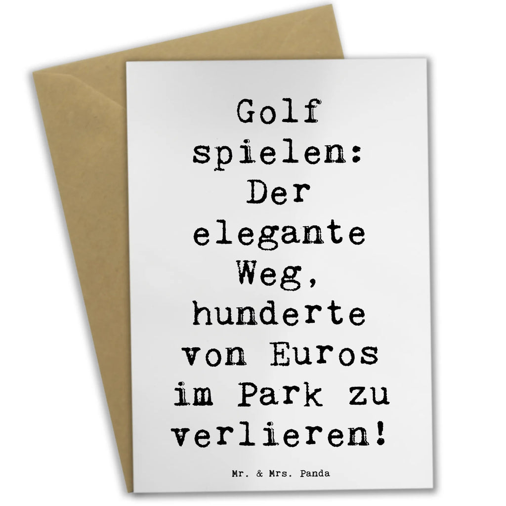 Grußkarte Spruch Golf Eleganz Einladungskarte, Karte, Geburtstagskarte, Ansichtskarten, Hochzeitskarte, Grußkarte, Glückwunschkarte, Klappkarte, Geschenk, Sport, Sportart, Hobby, Schenken, Danke, Dankeschön, Auszeichnung, Gewinn, Sportler