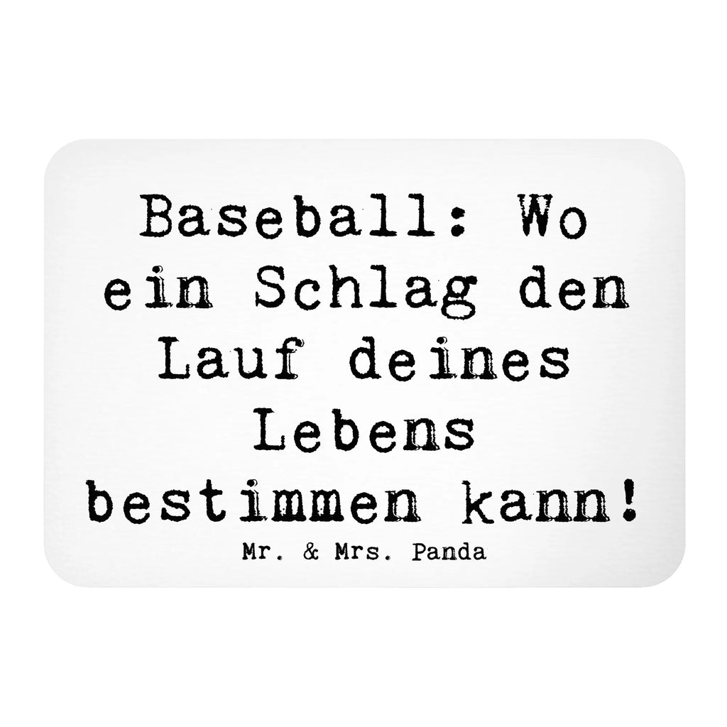 Magnet Spruch Baseball Schlag Dekomagnet, Kühlschrankmagnet, Whiteboard Magnet, Pinnwandmagnet, Notiz Magnet, Kühlschrank Dekoration, Souvenir Magnet, Motivmagnete, Geschenk, Sport, Sportart, Hobby, Schenken, Danke, Dankeschön, Auszeichnung, Gewinn, Sportler