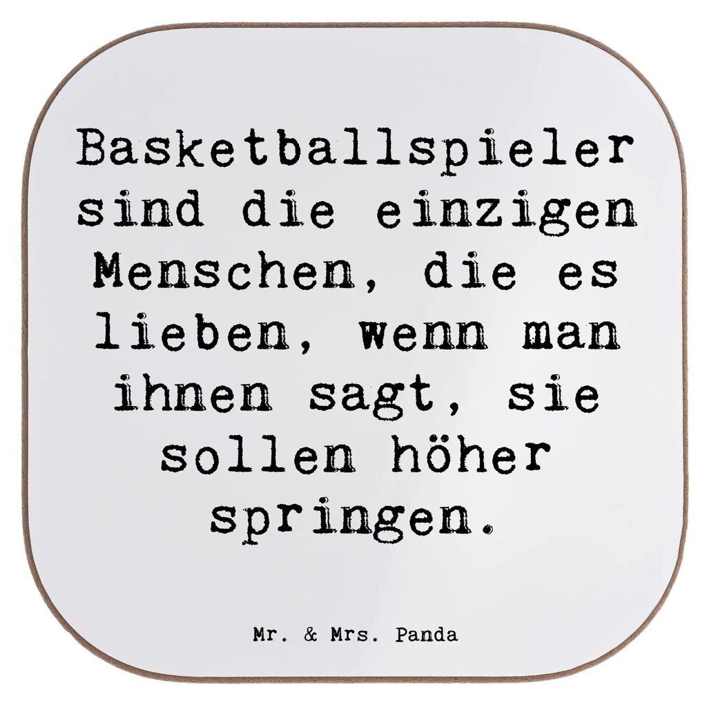 Square coaster Saying Basketballspieler sind die einzigen Menschen, die es lieben, wenn man ihnen sagt, sie sollen höher springen. Untersetzer, Bierdeckel, Tassen Untersetzer, Untersetzer für Gläser, Untersetzer Gläser, Untersetzer aus Holz, Glasuntersetzer, Holzuntersetzer, Getränkeuntersetzer, Untersetzer Design, Untersetzer Holz, Korkuntersetzer, Geschenk, Sport, Sportart, Hobby, Schenken, Danke, Dankeschön, Auszeichnung, Gewinn, Sportler