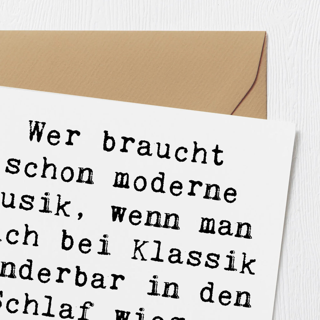 Deluxe Karte Spruch Klassik zum Träumen Glückwunschkarte, Karte, Grußkarte, Klappkarte, Geburtstagskarte, Hochzeitskarte, Hochwertige Grußkarte, Einladungskarte, Hochwertige Klappkarte
