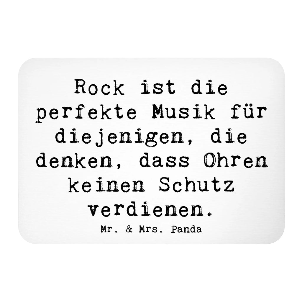 Magnet Saying Rock ist die perfekte Musik für diejenigen, die denken, dass Ohren keinen Schutz verdienen. Kühlschrankmagnet, Motivmagnete, Souvenir Magnet, Dekomagnet, Notiz Magnet, Kühlschrank Dekoration, Pinnwandmagnet, Whiteboard Magnet