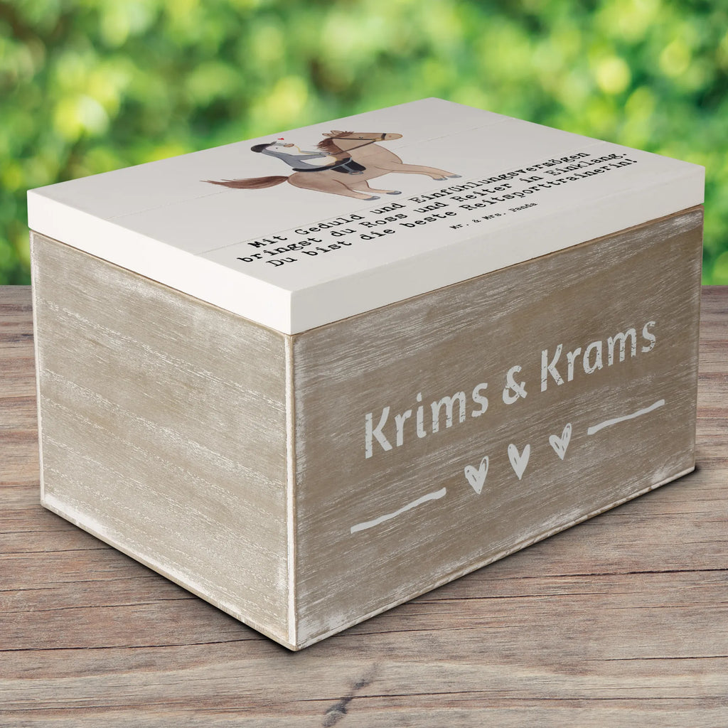 Holzkiste Reitsport Trainerin Harmonie Geschenkbox, Geschenkdose, Schatzkiste, Schatulle, Truhe, Dekokiste, Erinnerungskiste, Erinnerungsbox, XXL, Aufbewahrungsbox, Kiste, Holzkiste, Geschenk, Sport, Sportart, Hobby, Schenken, Danke, Dankeschön, Auszeichnung, Gewinn, Sportler