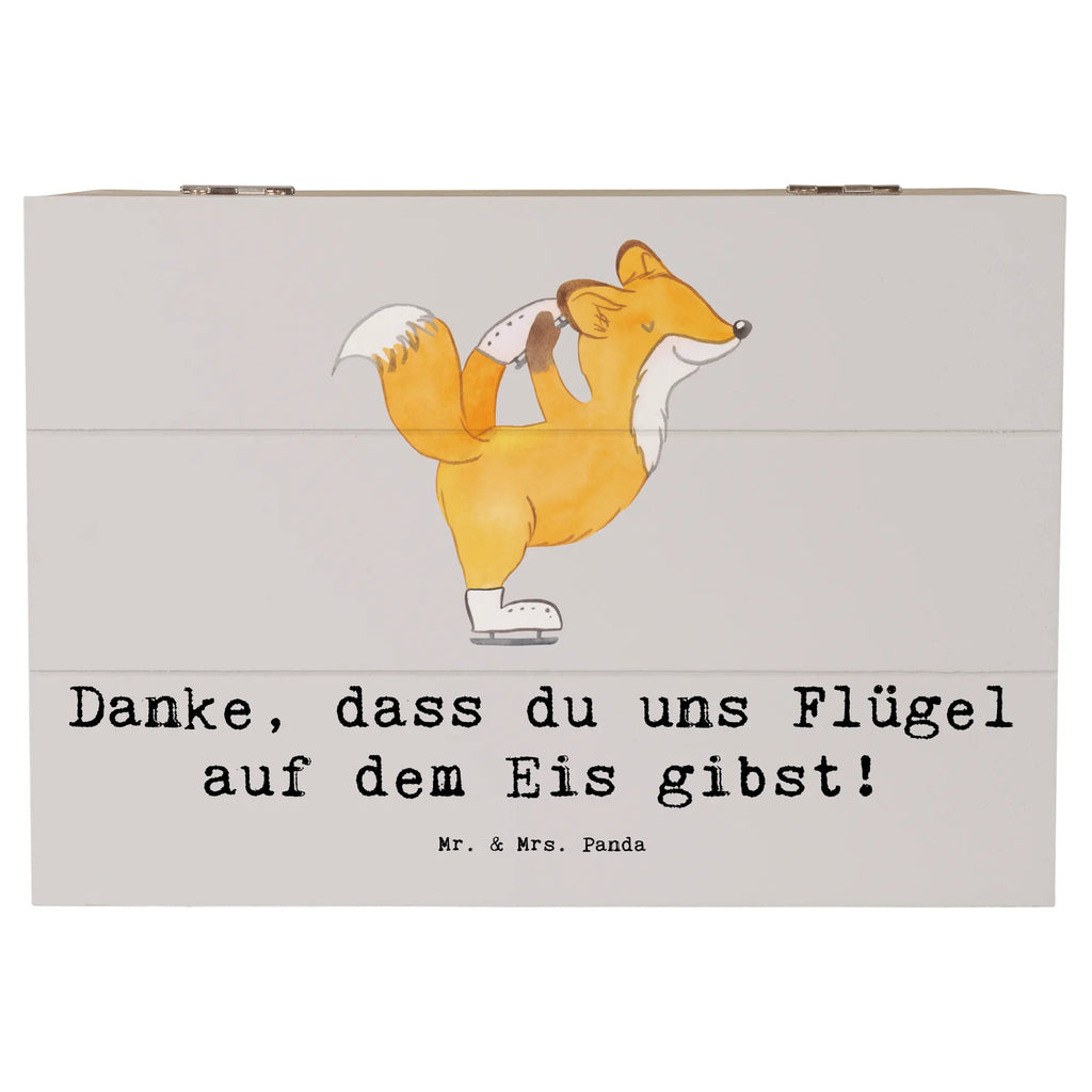 Holzkiste Eiskunstlauf Trainerin Danke Geschenkdose, Holzkiste, Erinnerungskiste, Aufbewahrungsbox, Dekokiste, Schatulle, XXL, Geschenkbox, Schatzkiste, Erinnerungsbox, Kiste, Truhe, Geschenk, Sport, Sportart, Hobby, Schenken, Danke, Dankeschön, Auszeichnung, Gewinn, Sportler