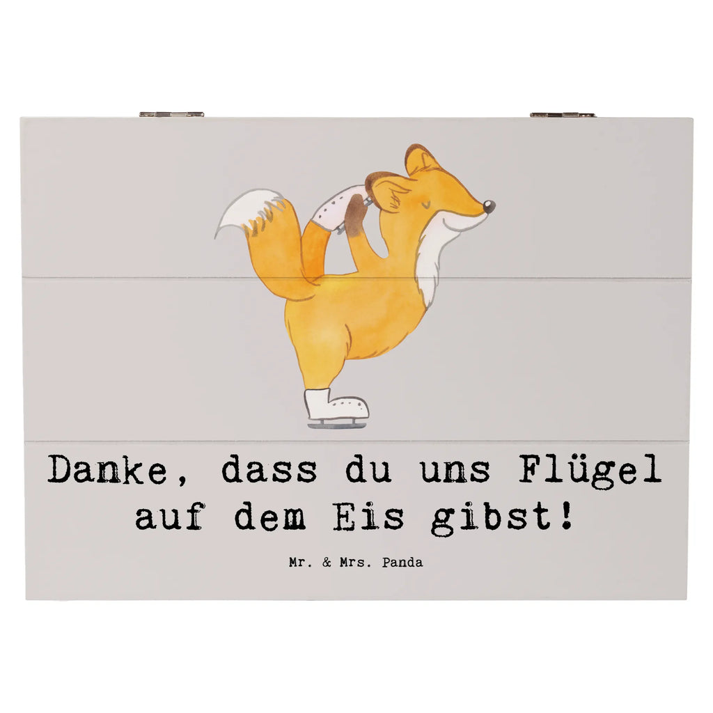 Holzkiste Eiskunstlauf Trainerin Danke Geschenkdose, Holzkiste, Erinnerungskiste, Aufbewahrungsbox, Dekokiste, Schatulle, XXL, Geschenkbox, Schatzkiste, Erinnerungsbox, Kiste, Truhe, Geschenk, Sport, Sportart, Hobby, Schenken, Danke, Dankeschön, Auszeichnung, Gewinn, Sportler