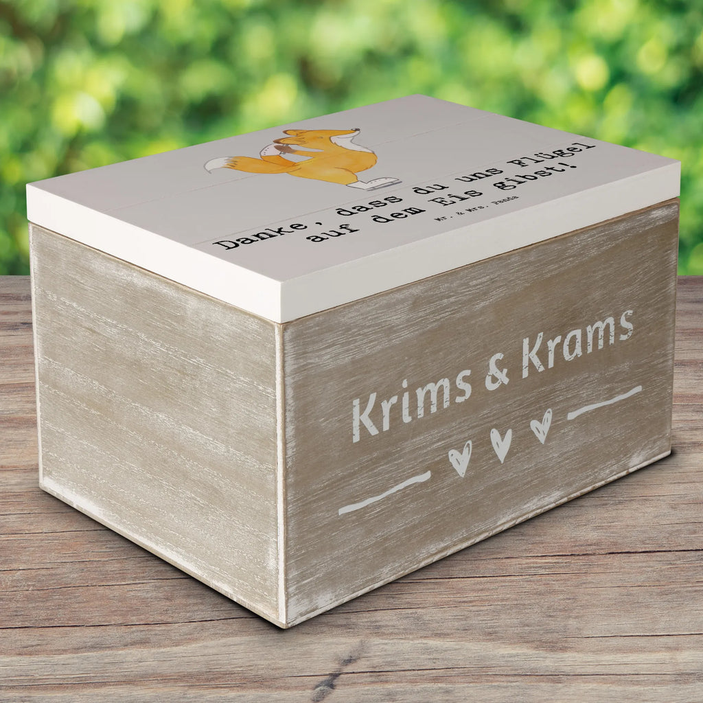 Holzkiste Eiskunstlauf Trainerin Danke Geschenkdose, Holzkiste, Erinnerungskiste, Aufbewahrungsbox, Dekokiste, Schatulle, XXL, Geschenkbox, Schatzkiste, Erinnerungsbox, Kiste, Truhe, Geschenk, Sport, Sportart, Hobby, Schenken, Danke, Dankeschön, Auszeichnung, Gewinn, Sportler