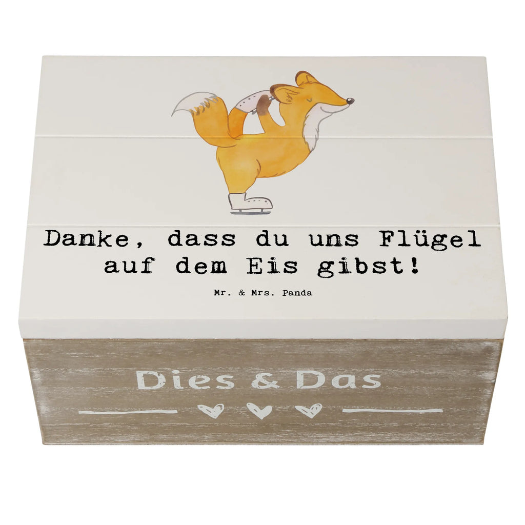 Holzkiste Eiskunstlauf Trainerin Danke Geschenkdose, Holzkiste, Erinnerungskiste, Aufbewahrungsbox, Dekokiste, Schatulle, XXL, Geschenkbox, Schatzkiste, Erinnerungsbox, Kiste, Truhe, Geschenk, Sport, Sportart, Hobby, Schenken, Danke, Dankeschön, Auszeichnung, Gewinn, Sportler