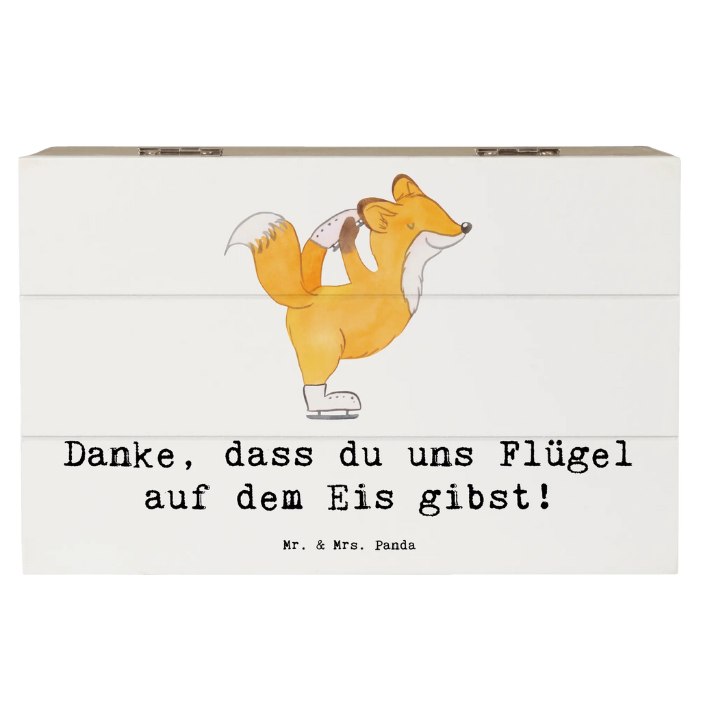 Holzkiste Eiskunstlauf Trainerin Danke Geschenkdose, Holzkiste, Erinnerungskiste, Aufbewahrungsbox, Dekokiste, Schatulle, XXL, Geschenkbox, Schatzkiste, Erinnerungsbox, Kiste, Truhe, Geschenk, Sport, Sportart, Hobby, Schenken, Danke, Dankeschön, Auszeichnung, Gewinn, Sportler