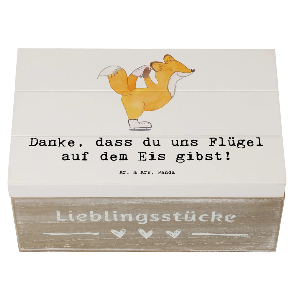 Holzkiste Eiskunstlauf Trainerin Danke Geschenkdose, Holzkiste, Erinnerungskiste, Aufbewahrungsbox, Dekokiste, Schatulle, XXL, Geschenkbox, Schatzkiste, Erinnerungsbox, Kiste, Truhe, Geschenk, Sport, Sportart, Hobby, Schenken, Danke, Dankeschön, Auszeichnung, Gewinn, Sportler