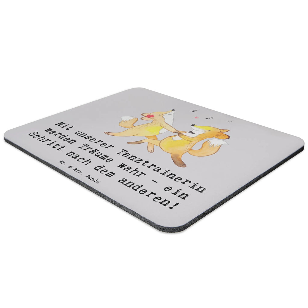 Mouse mat Mit unserer Tanztrainerin werden Träume wahr - ein Schritt nach dem anderen! Mauspad, Büroausstattung, Designer Mauspad, Mousepad, Einzigartiges Mauspad, Arbeitszimmer, Mauspad Büro, Mausunterlage, Computer zubehör, PC Zubehör, Geschenk, Sport, Sportart, Hobby, Schenken, Danke, Dankeschön, Auszeichnung, Gewinn, Sportler