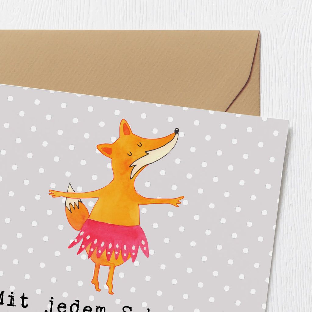 Deluxe Card Mit jedem Schritt inspirierst du uns - Danke, dass du unsere Herzen tanzen lässt! Hochwertige Klappkarte, Klappkarte, Karte, Geburtstagskarte, Glückwunschkarte, Einladungskarte, Hochwertige Grußkarte, Hochzeitskarte, Grußkarte, Geschenk, Sport, Sportart, Hobby, Schenken, Danke, Dankeschön, Auszeichnung, Gewinn, Sportler