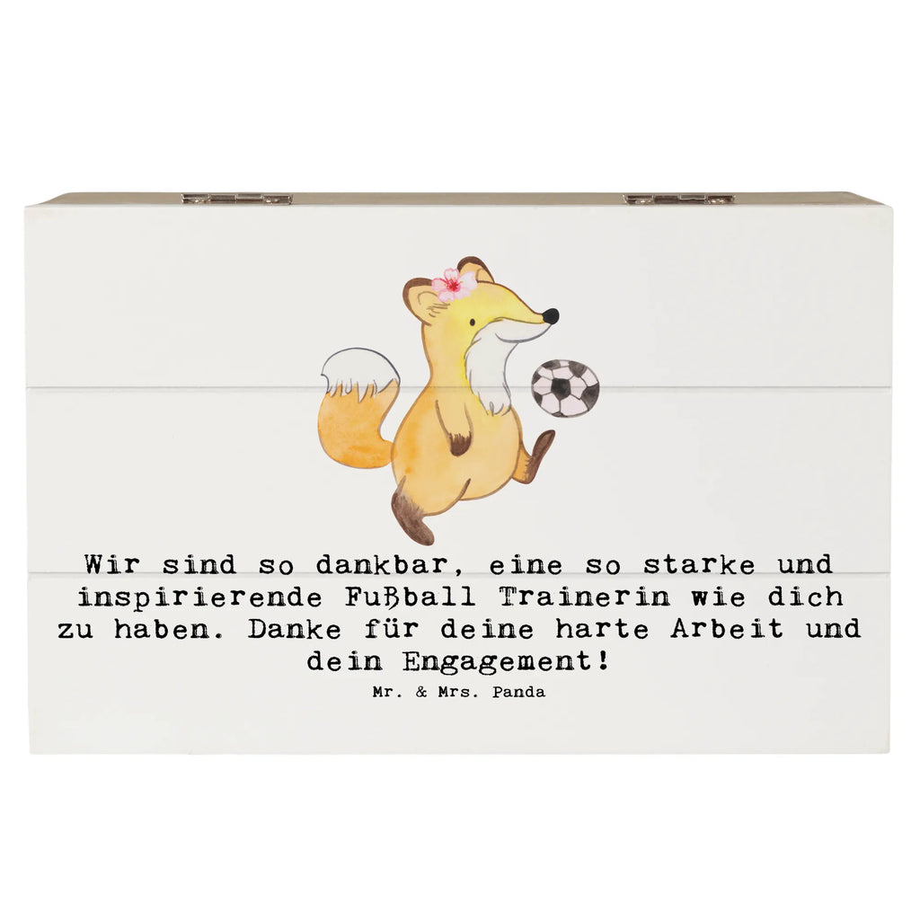 Holzkiste Fußball Trainerin Dankbarkeit Dekokiste, Schatulle, Geschenkbox, Kiste, Geschenkdose, Aufbewahrungsbox, Erinnerungskiste, XXL, Schatzkiste, Erinnerungsbox, Truhe, Holzkiste, Geschenk, Sport, Sportart, Hobby, Schenken, Danke, Dankeschön, Auszeichnung, Gewinn, Sportler