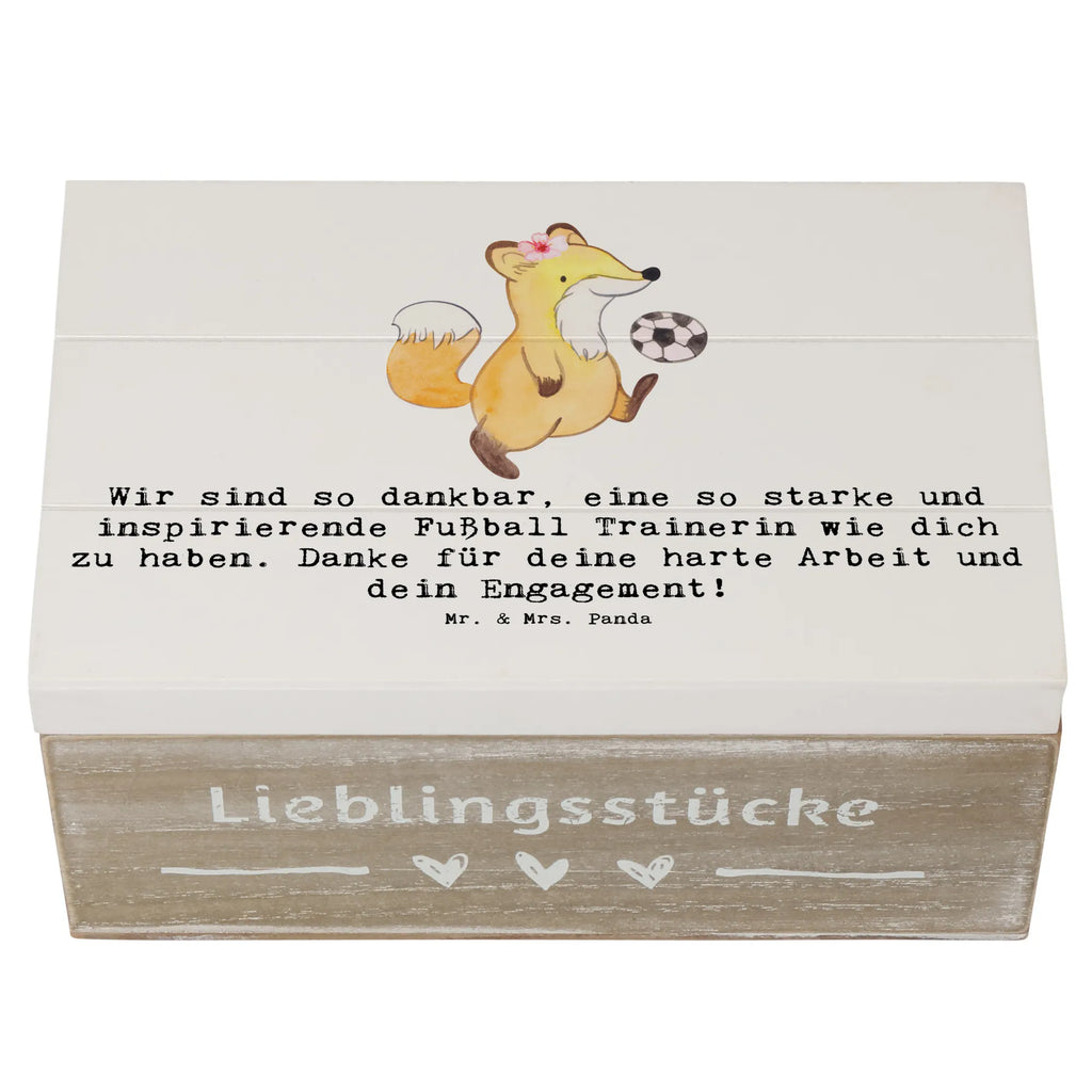 Holzkiste Fußball Trainerin Dankbarkeit Dekokiste, Schatulle, Geschenkbox, Kiste, Geschenkdose, Aufbewahrungsbox, Erinnerungskiste, XXL, Schatzkiste, Erinnerungsbox, Truhe, Holzkiste, Geschenk, Sport, Sportart, Hobby, Schenken, Danke, Dankeschön, Auszeichnung, Gewinn, Sportler
