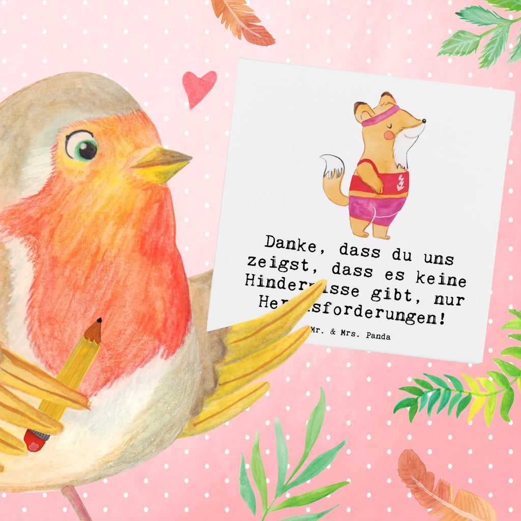 Deluxe Karte Leichtathletik Trainerin Inspiration Grußkarte, Hochwertige Klappkarte, Karte, Hochwertige Grußkarte, Einladungskarte, Hochzeitskarte, Geburtstagskarte, Glückwunschkarte, Klappkarte, Geschenk, Sport, Sportart, Hobby, Schenken, Danke, Dankeschön, Auszeichnung, Gewinn, Sportler