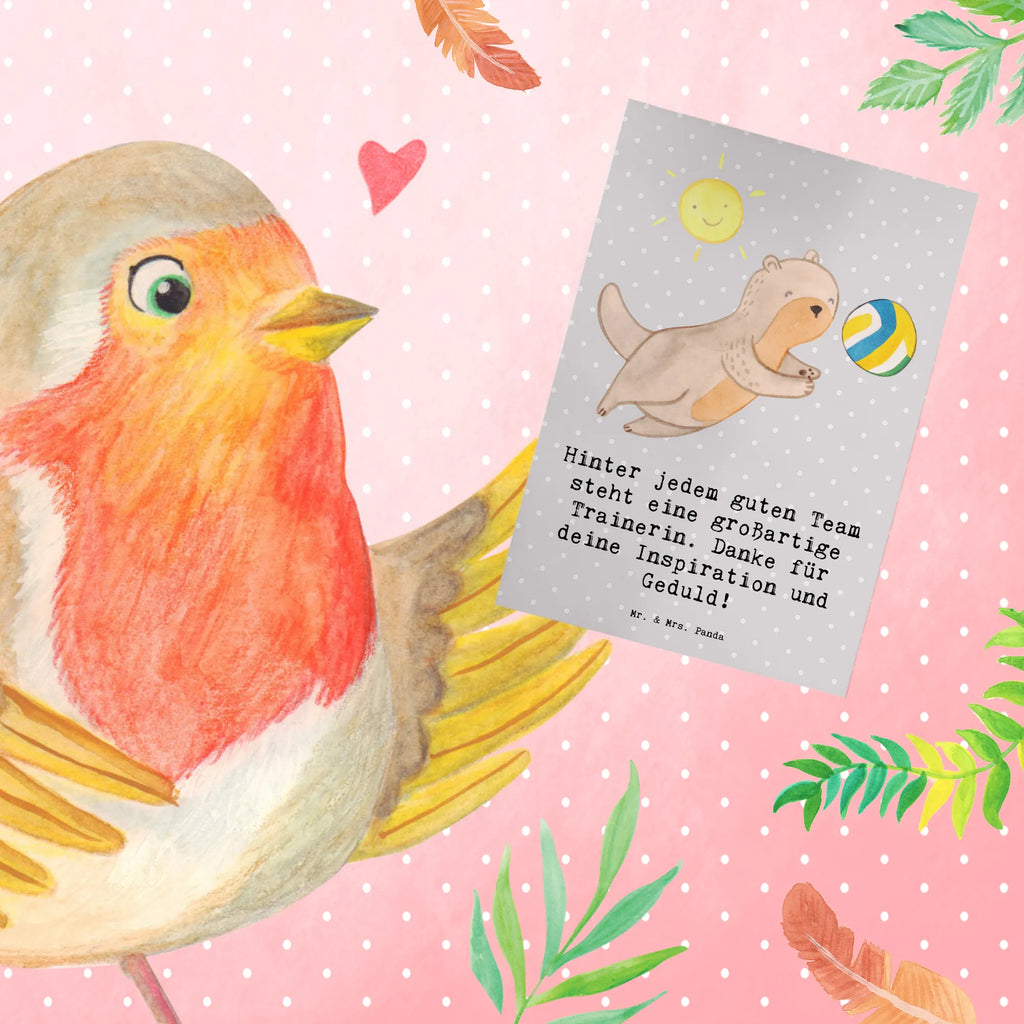 Greetings card Hinter jedem guten Team steht eine großartige Trainerin. Danke für deine Inspiration und Geduld! Einladungskarte, Ansichtskarten, Hochzeitskarte, Geburtstagskarte, Grußkarte, Karte, Glückwunschkarte, Klappkarte, Geschenk, Sport, Sportart, Hobby, Schenken, Danke, Dankeschön, Auszeichnung, Gewinn, Sportler