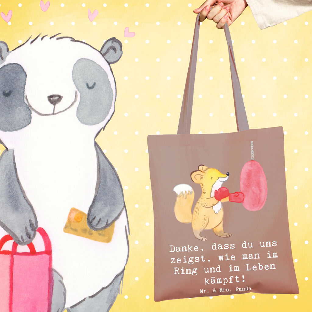 Tote bag Danke, dass du uns zeigst, wie man im Ring und im Leben kämpft! Strandtasche, Jutebeutel, Badetasche, Umhängetasche, Laptoptasche, Jutetasche, Beutel, Beuteltasche, Stoffbeutel, Stofftasche, Shopper, Einkaufstasche, Tasche, Schultertasche, Tragetasche, Einkaufstüte, Geschenk, Sport, Sportart, Hobby, Schenken, Danke, Dankeschön, Auszeichnung, Gewinn, Sportler