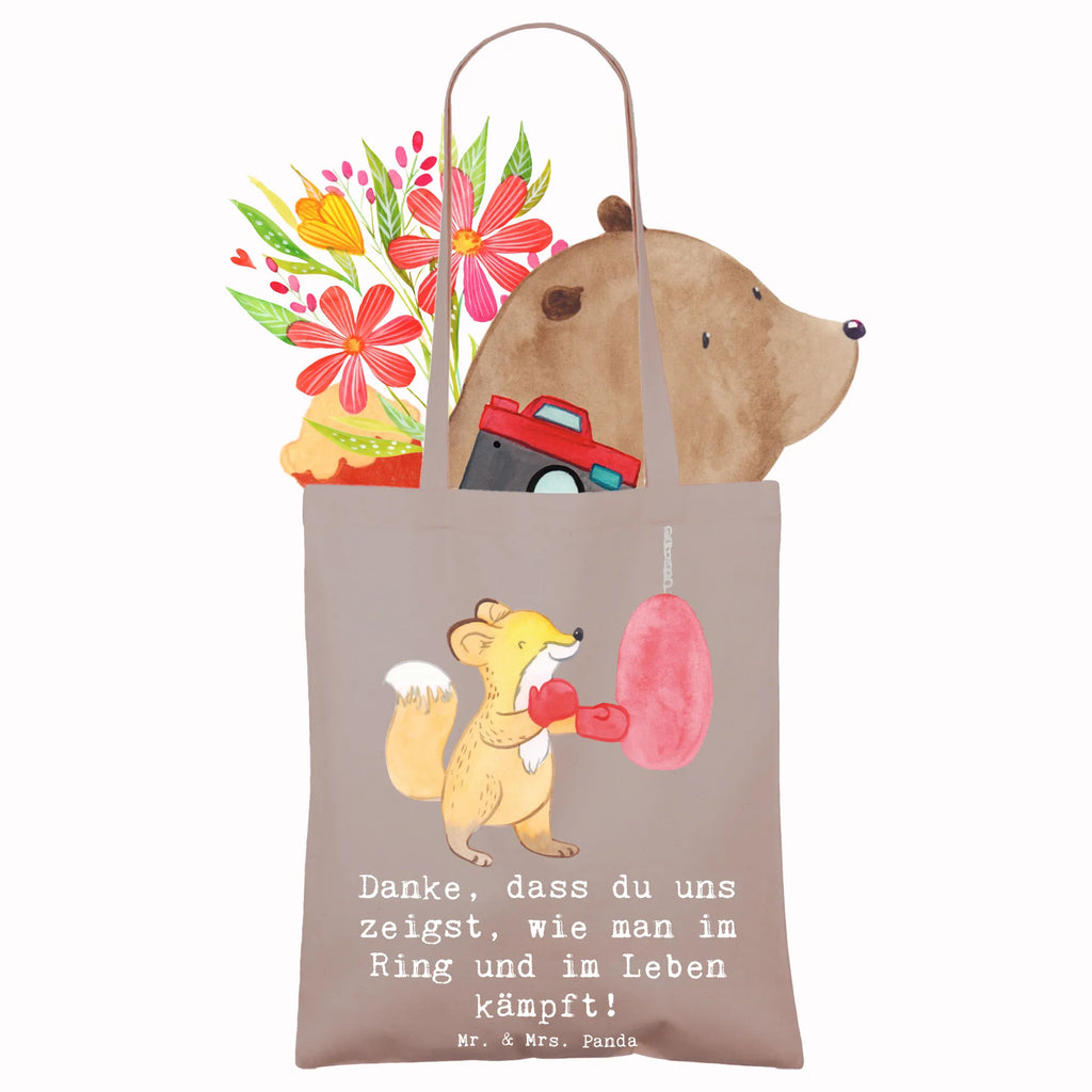 Tote bag Danke, dass du uns zeigst, wie man im Ring und im Leben kämpft! Strandtasche, Jutebeutel, Badetasche, Umhängetasche, Laptoptasche, Jutetasche, Beutel, Beuteltasche, Stoffbeutel, Stofftasche, Shopper, Einkaufstasche, Tasche, Schultertasche, Tragetasche, Einkaufstüte, Geschenk, Sport, Sportart, Hobby, Schenken, Danke, Dankeschön, Auszeichnung, Gewinn, Sportler
