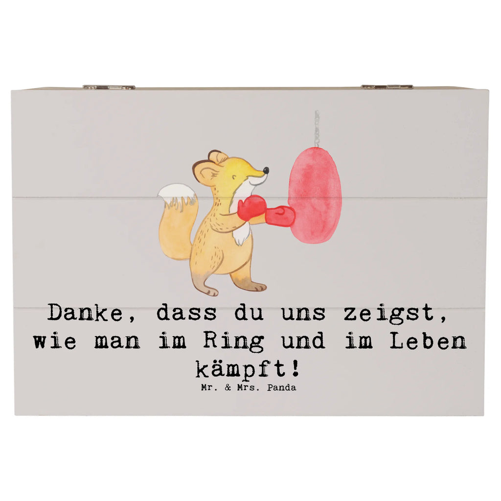 Wooden chest Danke, dass du uns zeigst, wie man im Ring und im Leben kämpft! XXL, Schatulle, Erinnerungskiste, Dekokiste, Aufbewahrungsbox, Geschenkdose, Truhe, Erinnerungsbox, Geschenkbox, Schatzkiste, Holzkiste, Kiste, Geschenk, Sport, Sportart, Hobby, Schenken, Danke, Dankeschön, Auszeichnung, Gewinn, Sportler