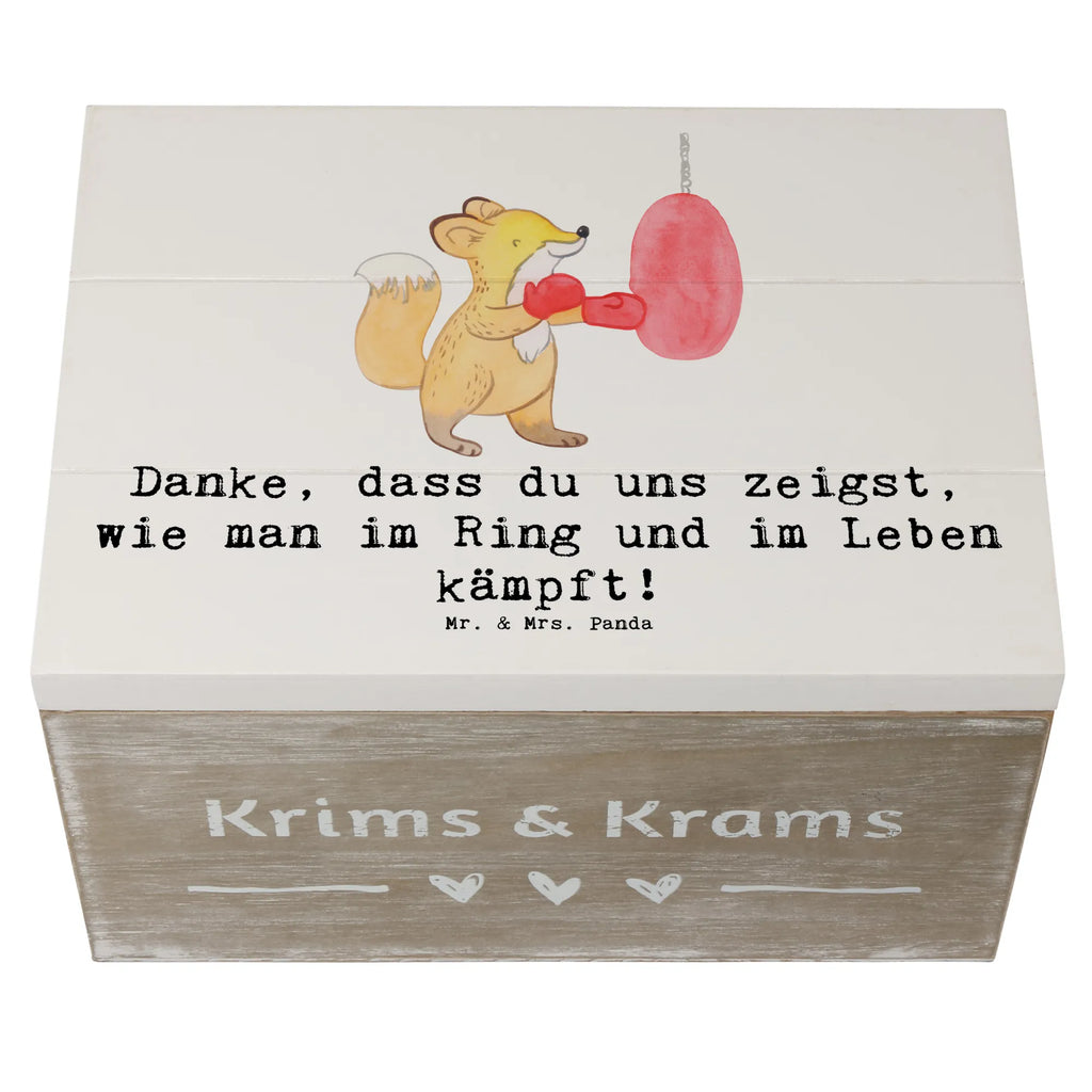 Wooden chest Danke, dass du uns zeigst, wie man im Ring und im Leben kämpft! XXL, Schatulle, Erinnerungskiste, Dekokiste, Aufbewahrungsbox, Geschenkdose, Truhe, Erinnerungsbox, Geschenkbox, Schatzkiste, Holzkiste, Kiste, Geschenk, Sport, Sportart, Hobby, Schenken, Danke, Dankeschön, Auszeichnung, Gewinn, Sportler