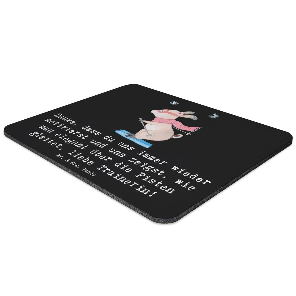 Mouse mat Danke, dass du uns immer wieder motivierst und uns zeigst, wie man elegant über die Pisten gleitet, liebe Trainerin! Büroausstattung, Designer Mauspad, Arbeitszimmer, Mousepad, PC Zubehör, Mauspad, Mauspad Büro, Einzigartiges Mauspad, Mausunterlage, Computer zubehör, Geschenk, Sport, Sportart, Hobby, Schenken, Danke, Dankeschön, Auszeichnung, Gewinn, Sportler