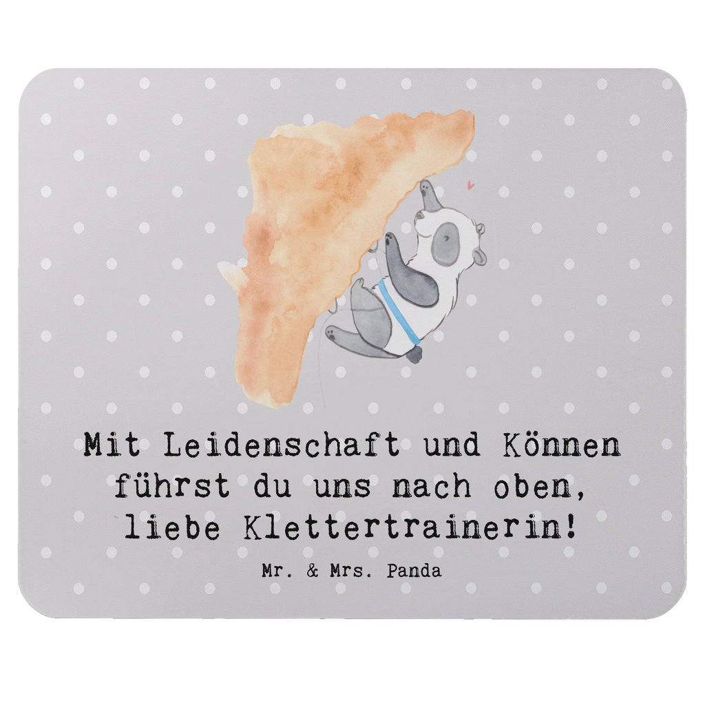 Mouse mat Mit Leidenschaft und Können führst du uns nach oben, liebe Klettertrainerin! Büroausstattung, Mauspad Büro, Mousepad, Mausunterlage, Designer Mauspad, Computer zubehör, Mauspad, Arbeitszimmer, Einzigartiges Mauspad, PC Zubehör, Geschenk, Sport, Sportart, Hobby, Schenken, Danke, Dankeschön, Auszeichnung, Gewinn, Sportler