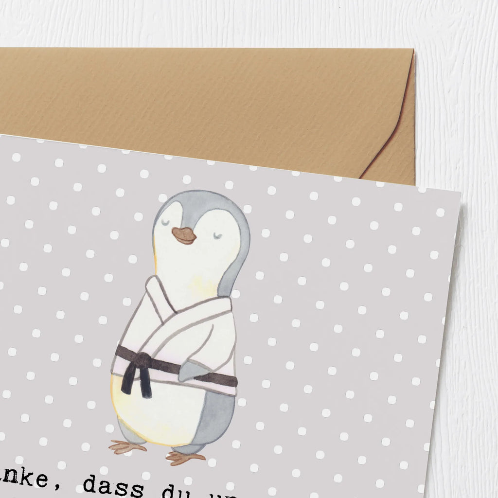 Deluxe Karte Unerschütterliche Judo Trainerin Klappkarte, Karte, Glückwunschkarte, Hochwertige Klappkarte, Hochzeitskarte, Grußkarte, Geburtstagskarte, Einladungskarte, Hochwertige Grußkarte, Geschenk, Sport, Sportart, Hobby, Schenken, Danke, Dankeschön, Auszeichnung, Gewinn, Sportler