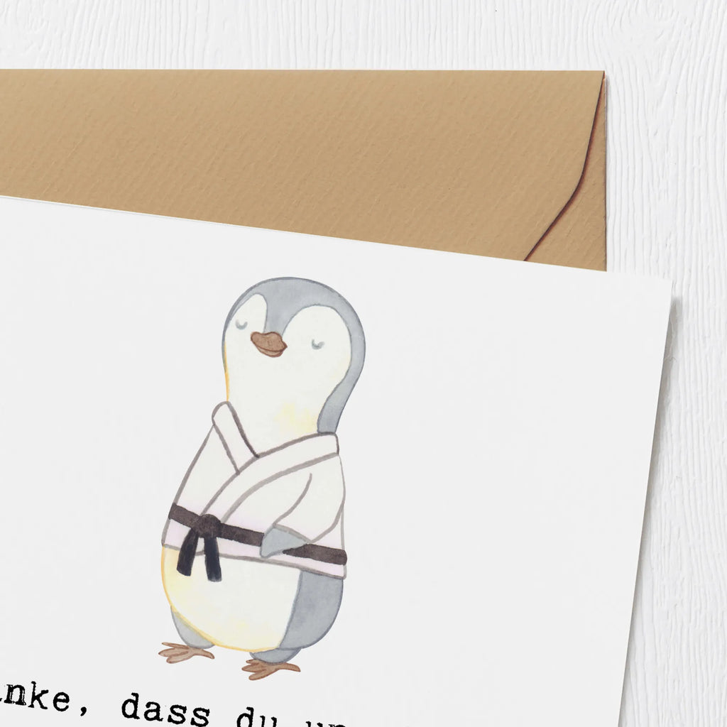 Deluxe Karte Unerschütterliche Judo Trainerin Klappkarte, Karte, Glückwunschkarte, Hochwertige Klappkarte, Hochzeitskarte, Grußkarte, Geburtstagskarte, Einladungskarte, Hochwertige Grußkarte, Geschenk, Sport, Sportart, Hobby, Schenken, Danke, Dankeschön, Auszeichnung, Gewinn, Sportler