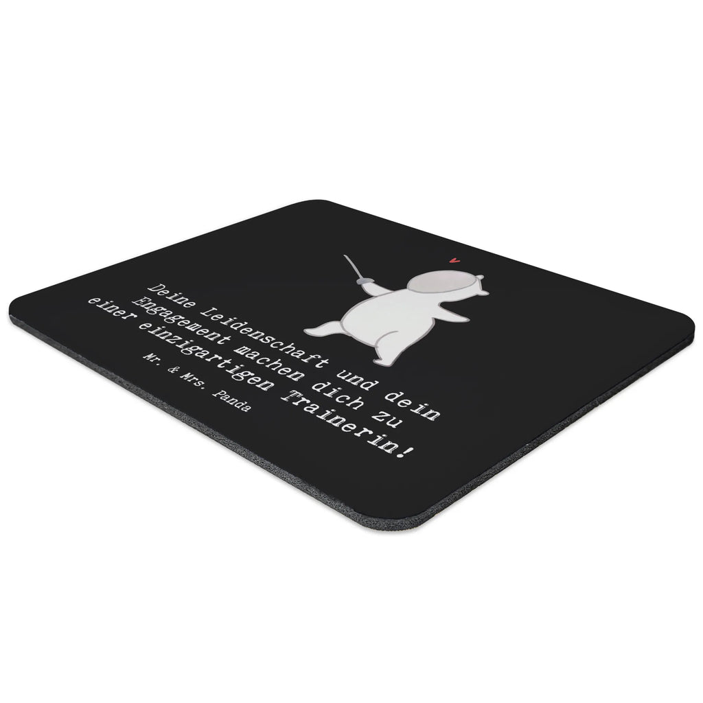 Mouse mat Deine Leidenschaft und dein Engagement machen dich zu einer einzigartigen Trainerin! Büroausstattung, Mausunterlage, Einzigartiges Mauspad, Designer Mauspad, Arbeitszimmer, PC Zubehör, Mousepad, Mauspad, Mauspad Büro, Computer zubehör, Geschenk, Sport, Sportart, Hobby, Schenken, Danke, Dankeschön, Auszeichnung, Gewinn, Sportler
