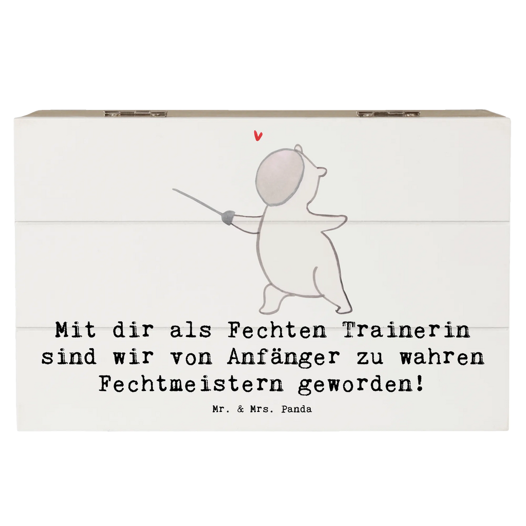 Holzkiste Fechten Trainerin Meister Aufbewahrungsbox, Truhe, Holzkiste, XXL, Schatzkiste, Geschenkbox, Schatulle, Erinnerungskiste, Erinnerungsbox, Geschenkdose, Kiste, Dekokiste, Geschenk, Sport, Sportart, Hobby, Schenken, Danke, Dankeschön, Auszeichnung, Gewinn, Sportler