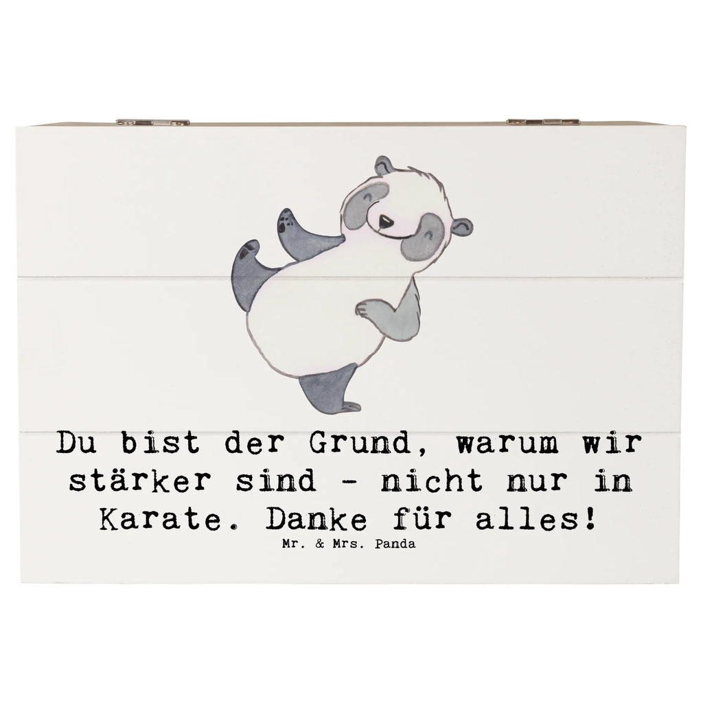 Holzkiste Karate Trainerin Stärke XXL, Geschenkdose, Erinnerungskiste, Holzkiste, Dekokiste, Erinnerungsbox, Schatzkiste, Schatulle, Kiste, Geschenkbox, Truhe, Aufbewahrungsbox, Geschenk, Sport, Sportart, Hobby, Schenken, Danke, Dankeschön, Auszeichnung, Gewinn, Sportler