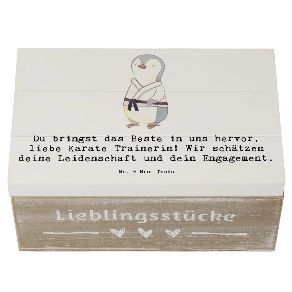 Holzkiste Karate Trainerin Geschenkdose, Erinnerungskiste, Dekokiste, Geschenkbox, Truhe, XXL, Kiste, Aufbewahrungsbox, Schatzkiste, Holzkiste, Erinnerungsbox, Schatulle, Geschenk, Sport, Sportart, Hobby, Schenken, Danke, Dankeschön, Auszeichnung, Gewinn, Sportler