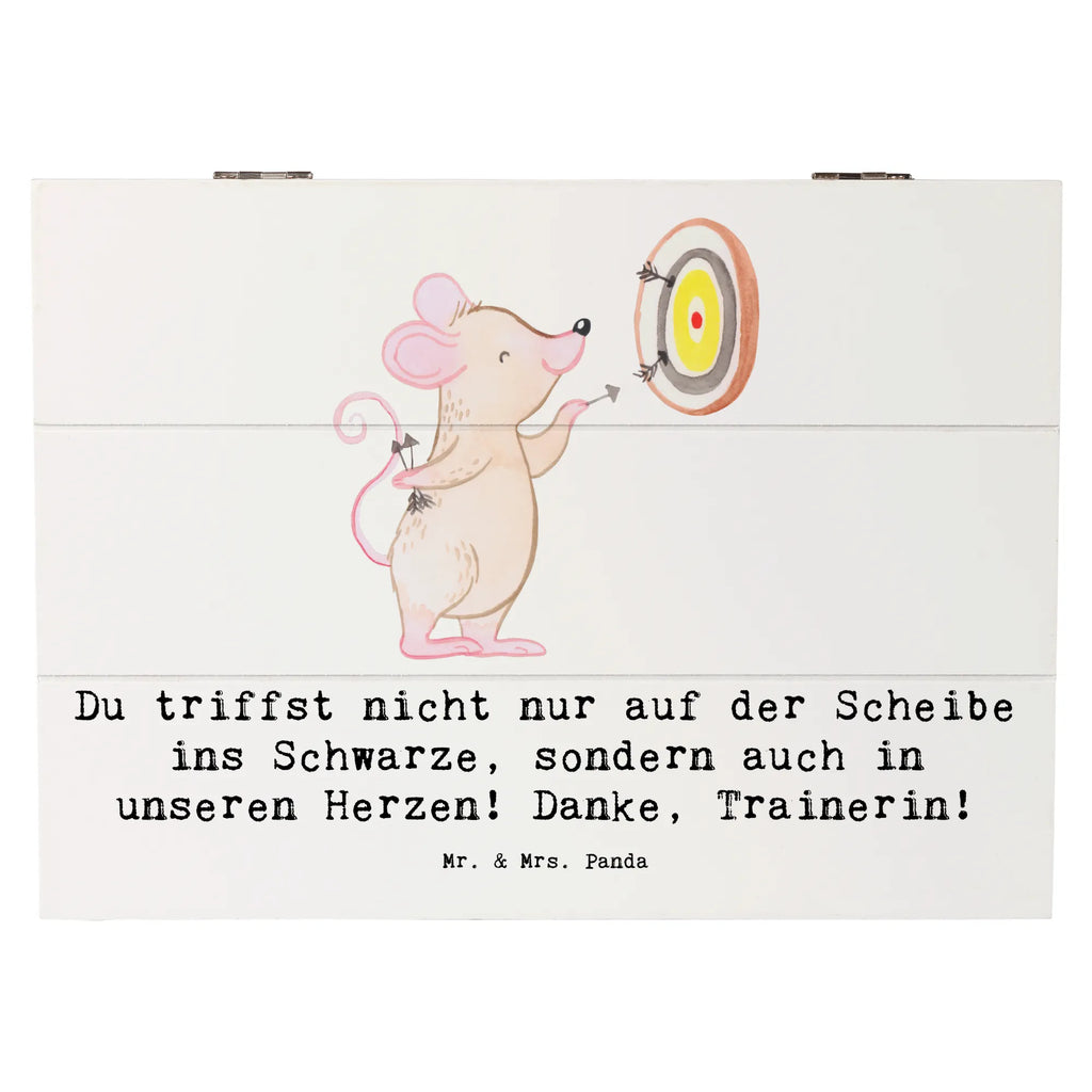 Holzkiste Darts Trainerin Aufbewahrungsbox, Kiste, Geschenkdose, Geschenkbox, Schatulle, Holzkiste, Schatzkiste, Truhe, Erinnerungskiste, Dekokiste, XXL, Erinnerungsbox, Geschenk, Sport, Sportart, Hobby, Schenken, Danke, Dankeschön, Auszeichnung, Gewinn, Sportler