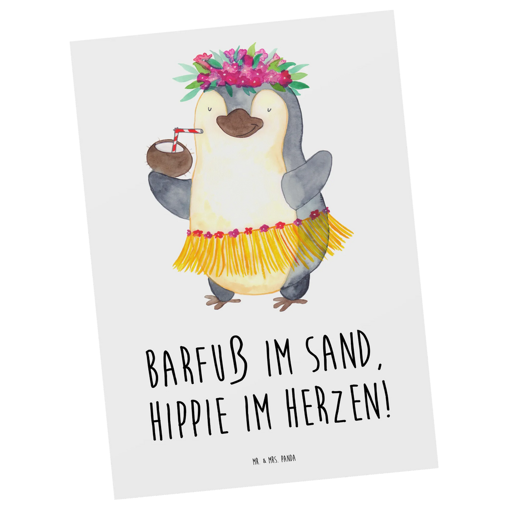 Postcard Barfuß im Sand, Hippie im Herzen! Karte, Einladungskarten Geburtstag, Postkarte, Geschenkkarte, Ansichtskarte, Grußkarte, Einladung, Einladung Geburtstag, Dankeskarte, Ansichtskarten, Geburtstagskarte, Einladungskarte, Sommer, Sommermotive, Urlaubsmotive, Produkte für Urlauber, Sommer Produkte