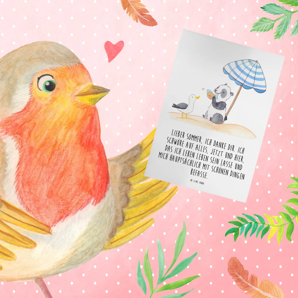 Greetings card Lieber Sommer, ich danke dir. Ich schwöre auf alles, jetzt und hier, das ich Leben leben sein lasse und mich hauptsächlich mit schönen Dingen befasse. Glückwunschkarte, Einladungskarte, Geburtstagskarte, Hochzeitskarte, Klappkarte, Ansichtskarten, Karte, Grußkarte, Sommer, Sommermotive, Urlaubsmotive, Produkte für Urlauber, Sommer Produkte