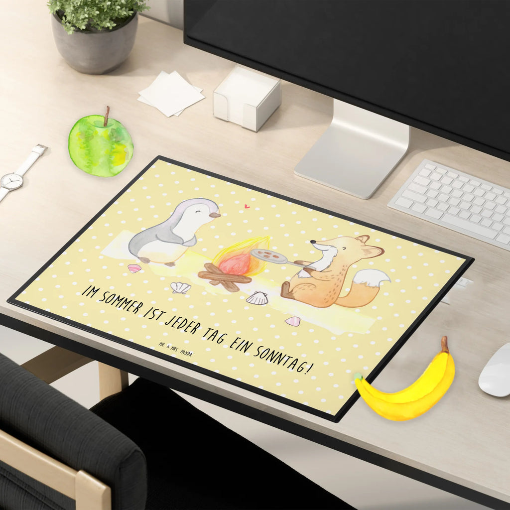 Desk pad Im Sommer ist jeder Tag ein Sonntag! Schreibunterlage, Bürobedarf, Schreibtisch Unterlagen, Büroartikel, Schreibtischunterlage Groß, Schreibtischauflage, Schreibwaren, Sommer, Sommermotive, Urlaubsmotive, Produkte für Urlauber, Sommer Produkte