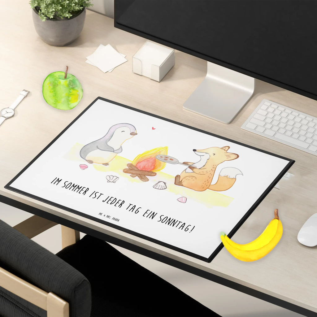 Desk pad Im Sommer ist jeder Tag ein Sonntag! Schreibunterlage, Bürobedarf, Schreibtisch Unterlagen, Büroartikel, Schreibtischunterlage Groß, Schreibtischauflage, Schreibwaren, Sommer, Sommermotive, Urlaubsmotive, Produkte für Urlauber, Sommer Produkte