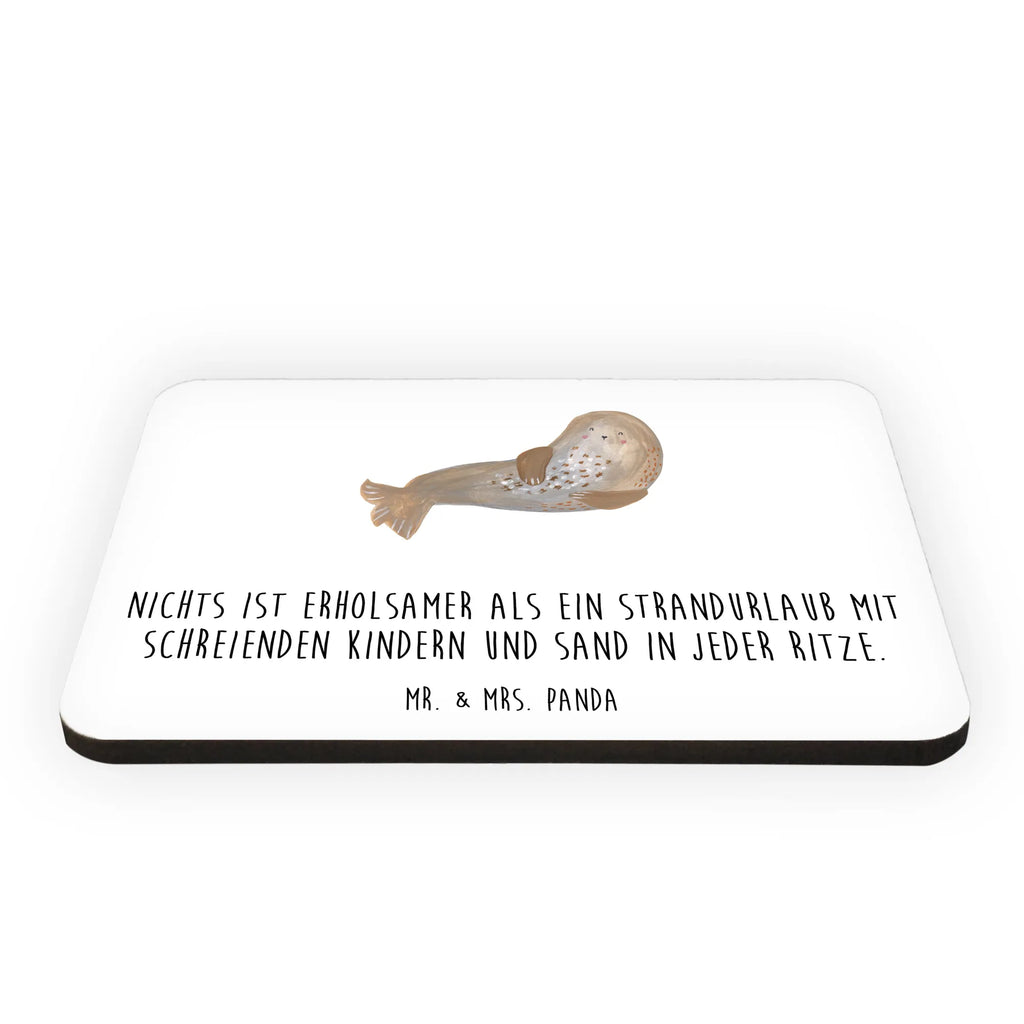 Magnet Nichts ist erholsamer als ein Strandurlaub mit schreienden Kindern und Sand in jeder Ritze. Notiz Magnet, Souvenir Magnet, Kühlschrank Dekoration, Pinnwandmagnet, Motivmagnete, Kühlschrankmagnet, Dekomagnet, Whiteboard Magnet, Sommer, Sommermotive, Urlaubsmotive, Produkte für Urlauber, Sommer Produkte