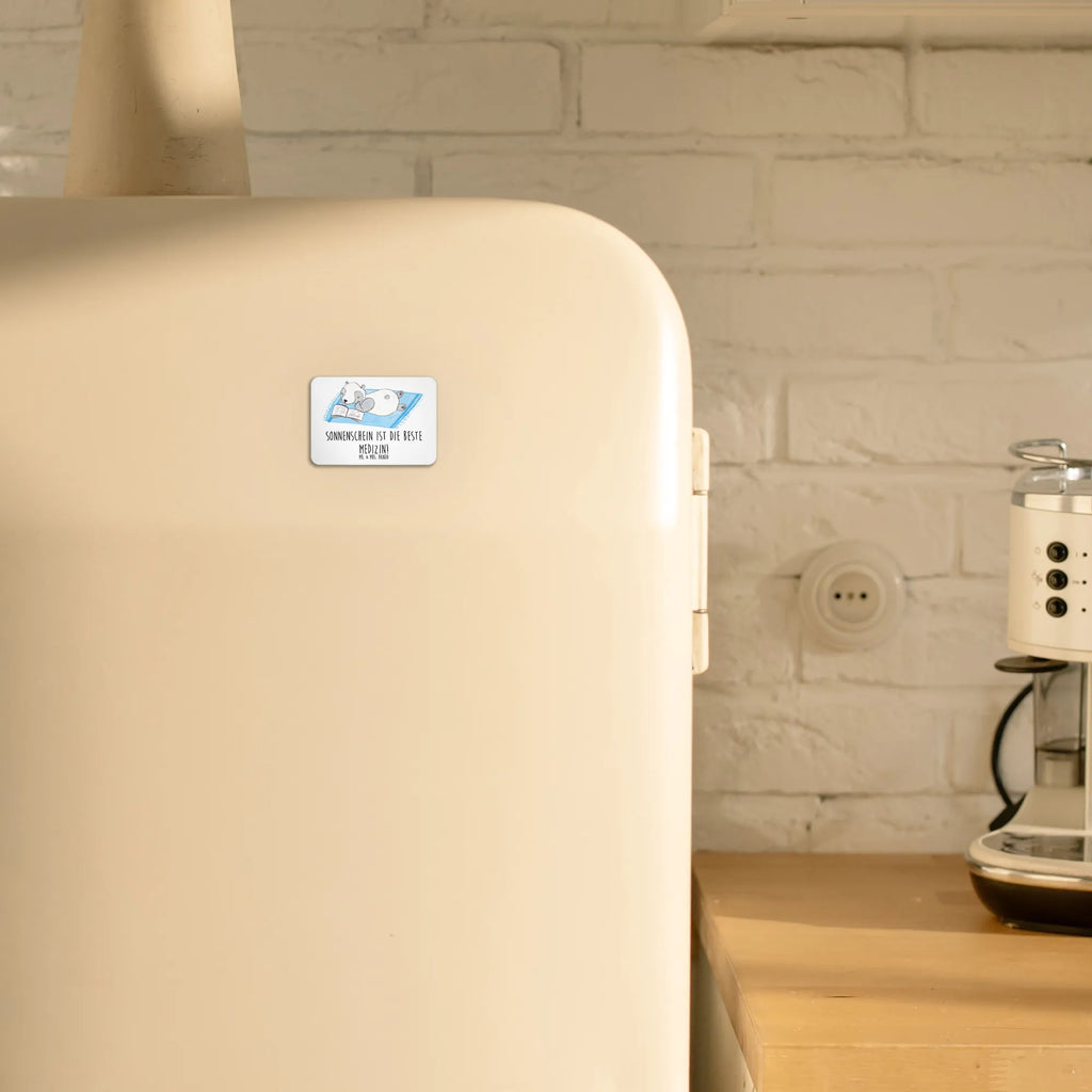 Magnet Sonnenschein ist die beste Medizin! Souvenir Magnet, Dekomagnet, Pinnwandmagnet, Kühlschrankmagnet, Motivmagnete, Whiteboard Magnet, Kühlschrank Dekoration, Notiz Magnet, Sommer, Sommermotive, Urlaubsmotive, Produkte für Urlauber, Sommer Produkte