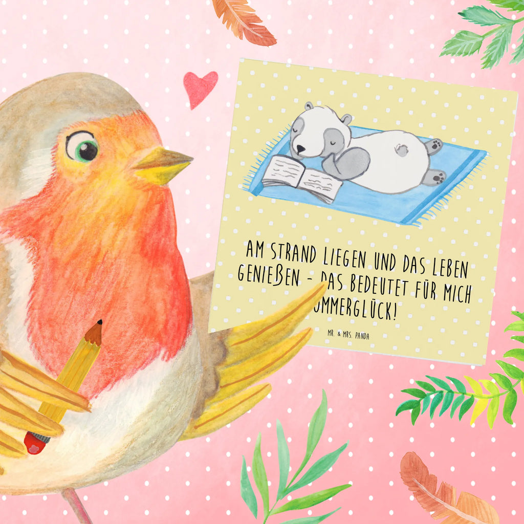 Deluxe Card Am Strand liegen und das Leben genießen - das bedeutet für mich Sommerglück! Hochwertige Grußkarte, Karte, Grußkarte, Glückwunschkarte, Hochwertige Klappkarte, Einladungskarte, Geburtstagskarte, Klappkarte, Hochzeitskarte, Sommer, Sommermotive, Urlaubsmotive, Produkte für Urlauber, Sommer Produkte