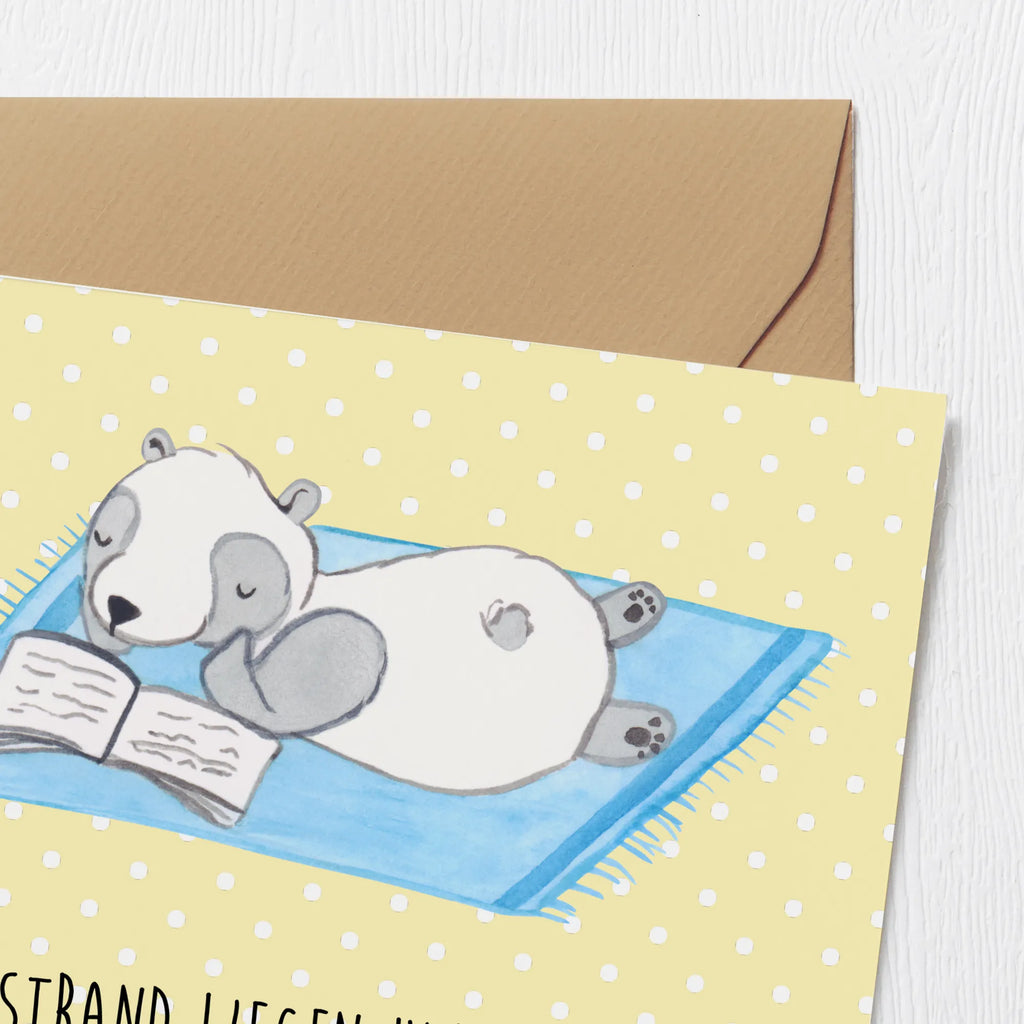 Deluxe Card Am Strand liegen und das Leben genießen - das bedeutet für mich Sommerglück! Hochwertige Grußkarte, Karte, Grußkarte, Glückwunschkarte, Hochwertige Klappkarte, Einladungskarte, Geburtstagskarte, Klappkarte, Hochzeitskarte, Sommer, Sommermotive, Urlaubsmotive, Produkte für Urlauber, Sommer Produkte