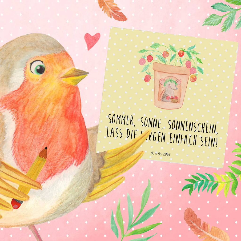 Deluxe Karte Sommerfreude Geburtstagskarte, Grußkarte, Hochwertige Klappkarte, Karte, Hochzeitskarte, Glückwunschkarte, Hochwertige Grußkarte, Einladungskarte, Klappkarte, Sommer, Sommermotive, Urlaubsmotive, Produkte für Urlauber, Sommer Produkte