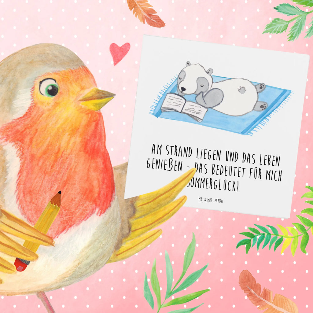 Deluxe Card Am Strand liegen und das Leben genießen - das bedeutet für mich Sommerglück! Hochwertige Grußkarte, Karte, Grußkarte, Glückwunschkarte, Hochwertige Klappkarte, Einladungskarte, Geburtstagskarte, Klappkarte, Hochzeitskarte, Sommer, Sommermotive, Urlaubsmotive, Produkte für Urlauber, Sommer Produkte